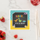 Dinosaur Baby Shower Napkin Serviette (Beispiel)
