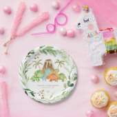 Dinosaur-Baby-Shower-Papierplatten Pappteller (Party)