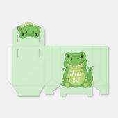 Dinosaur Baby Shower T-Rex Geschenkschachtel (Ungefaltet)