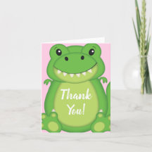Dinosaur Baby Shower T-Rex Pink Girl
