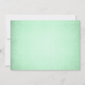 Dinosaur Baby Sprinkle Personalisierte Einladung (Rückseite)