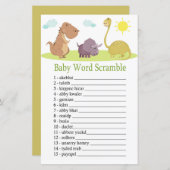 Dinosaur Baby Wortspiel (Vorne/Hinten)