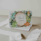 Dinosaur Babydusche Danke Karte