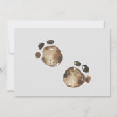 Dinosaur Babydusche per Mail Einladung (Rückseite)