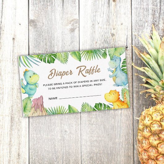 Dinosaur Babydusche Windelwaschmaschine Beilage Ka Begleitkarte