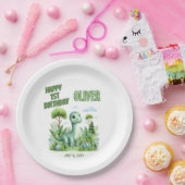 Dinosaur Baby's 1. Geburtstag Pappteller (Party)