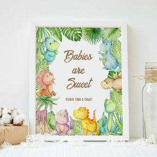 Dinosaur-Babys sind süß Poster