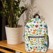Dinosaur backpack for kids, backpack with dinosaur bedruckter rucksack