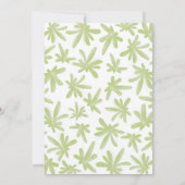 Dinosaur Balloon Kids Einladung zum Geburtstag (Rückseite)