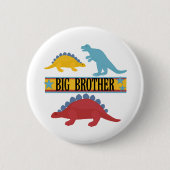 Dinosaur Big Brother Button (Vorderseite)