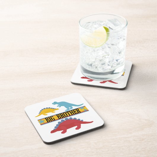 Dinosaur Big Brother Getränkeuntersetzer (Rechte Seite)