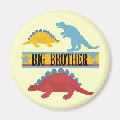 Dinosaur Big Brother Magnet (Vorne)