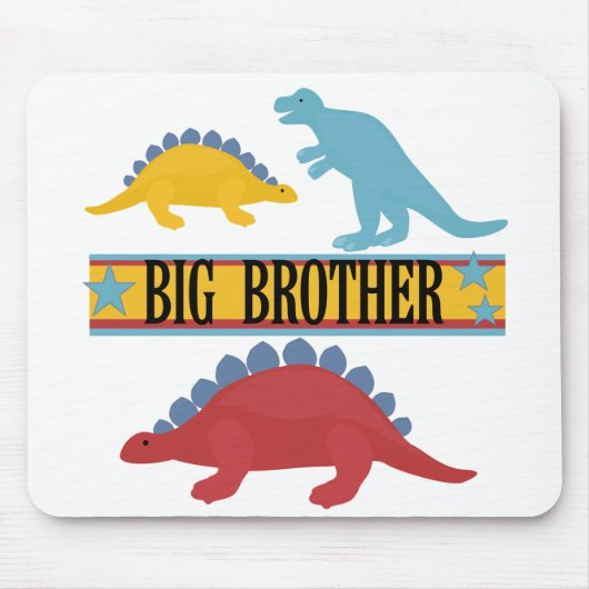Dinosaur Big Brother Mousepad (Vorne)