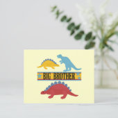 Dinosaur Big Brother Postkarte (Stehend Vorderseite)