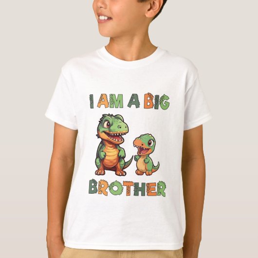 Dinosaur Big Brother T-Shirt (Vorderseite)