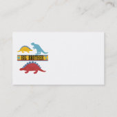 Dinosaur Big Brother Visitenkarte (Rückseite)