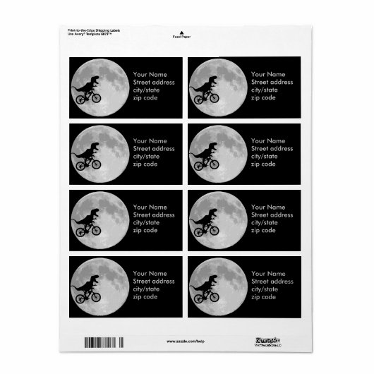 Dinosaur Bike & Moon (Vorne)