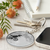 Dinosaur Bike & Moon Schlüsselanhänger (Vorderseite rechts)