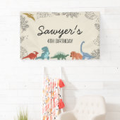 Dinosaur Birthday Banner (Insitu)
