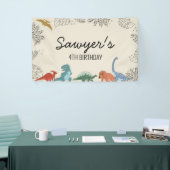 Dinosaur Birthday Banner (Messeveranstaltung)