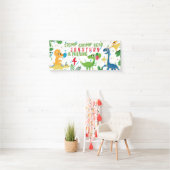 DINOSAUR BIRTHDAY BANNER (Insitu)