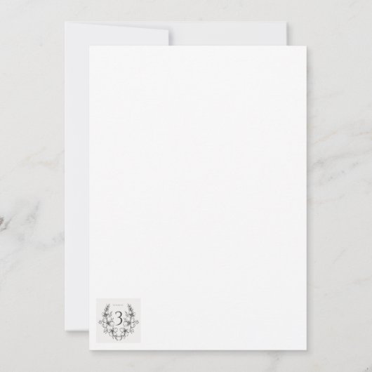 Dinosaur Birthday Einladung (Rückseite)