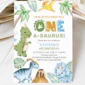 Dinosaur Birthday Einladung