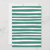 Dinosaur Birthday Einladung (Rückseite)