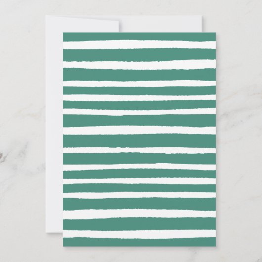 Dinosaur Birthday Einladung (Rückseite)