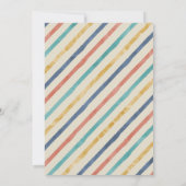 Dinosaur Birthday Einladung (Rückseite)