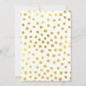 Dinosaur Birthday Einladung Mädchen Geburtstag (Rückseite)