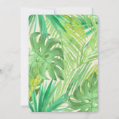 Dinosaur Birthday Einladungen Boys Dinosaur Party (Rückseite)