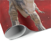Dinosaur Birthday Fire Jurassic World Geschenkpapier (Rolleneckpunkt)