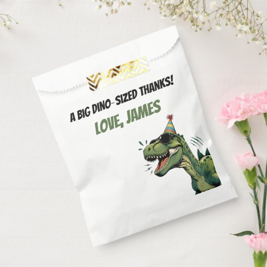 Dinosaur Birthday Gevor Bag Kids Party Geschenktütchen (Versiegelt)