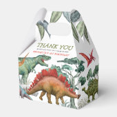 Dinosaur Birthday Gevor Box Geschenkschachtel (Rückseite)