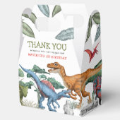 Dinosaur Birthday Gevor Box Geschenkschachtel (Geöffnet)