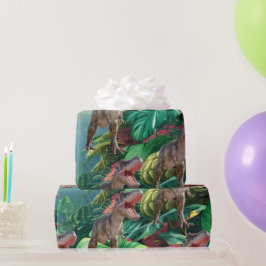 Dinosaur Birthday Jurassic World Geschenkpapier