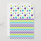 Dinosaur Birthday Money Gift Card Inhaber (Rückseite)