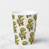 Dinosaur Birthday Pappbecher (Rückseite)