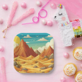 Dinosaur Birthday Pappteller (Party)