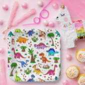 Dinosaur Birthday Party Baby Dusche Pappteller (Party)