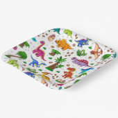 Dinosaur Birthday Party Baby Dusche Pappteller (Gewinkelt)