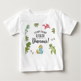 Dinosaur Birthday Party Baby T-shirt