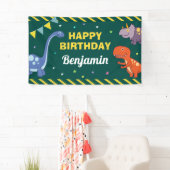 Dinosaur Birthday Party Banner (Insitu)