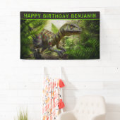 Dinosaur Birthday Party Banner (Insitu)