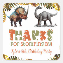 Dinosaur Birthday Party-Favoriten