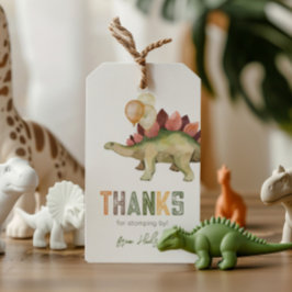 Dinosaur Birthday Party Gefallen Tags Geschenkanhänger