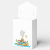 Dinosaur Birthday Party Geschenkschachtel (Geöffnet)