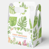 Dinosaur Birthday Party Geschenkschachtel (Geöffnet)