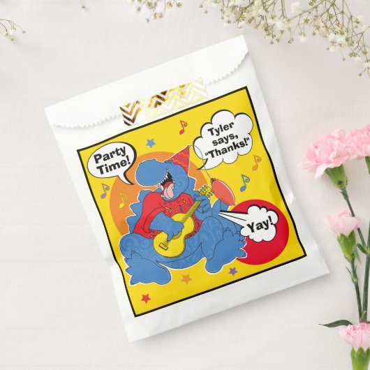 Dinosaur Birthday Party Geschenktütchen (Versiegelt)